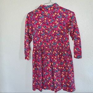 Hanna Andersson Girl’s Dress Red Floral